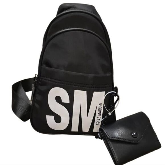 Steve Madden BStevie Logo Sling Bag w/Removable Wallet main image 5